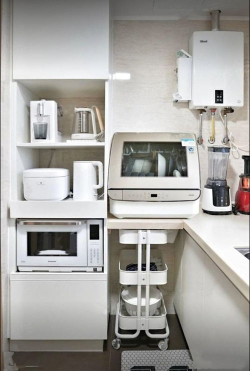 我家3㎡小廚房，緊湊卻不擁擠，能裝下所有廚房電器，鄰居超羨慕